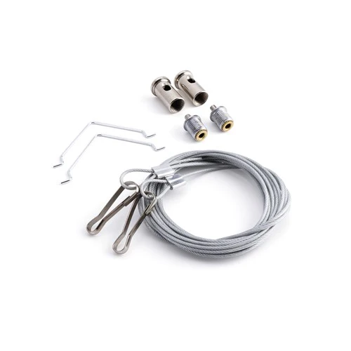 Integral LED Lightspan T8 Style Led Batten Suspension Kit Accessory 1500Mm 2 Wires Integral - ILBTCSK058