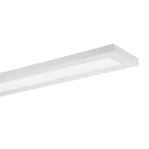 Integral LED Lineal Suspended Or Surface Mounted Office Direct 4Ft Wattage Switchable 22W/38W Cct Switchable 3000K/4000K/5000K 90º 110Lm/W Dali Dimmable White - ILSOA005
