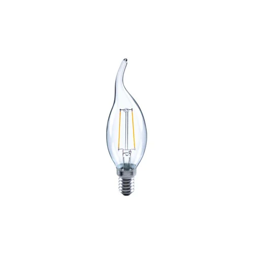 Integral LED Omni Filament Candle Bulb Flame Tip E14 250Lm 2W 2700K Non-Dimm 320 Beam Clear Integral - ILCANDE14N046
