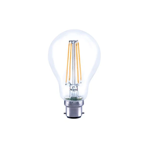 Integral LED Omni Filament Gls Bulb B22 1055Lm 8.5W 4000K Non-Dimm 320 Beam Clear Full Glass Integral - ILGLSB22NE128