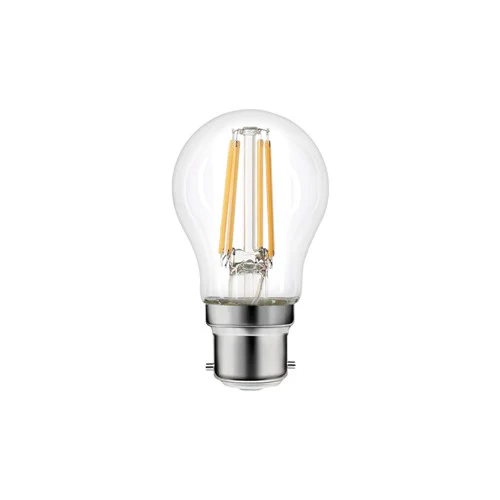Integral LED Omni Filament Golf Ball Bulb B22 470Lm 3.4W 4000K Dimmable 320 Beam Clear Full Glass Integral  - ILGOLFB22DE071