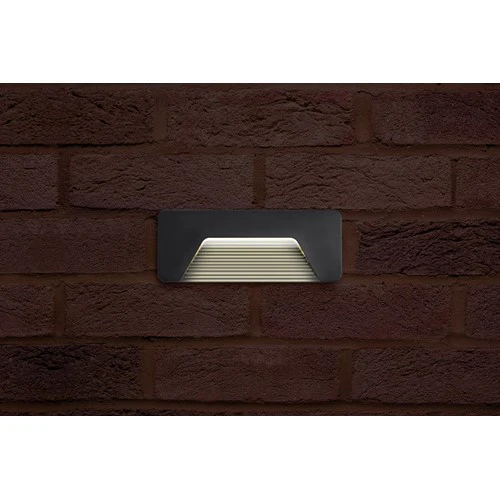 Integral LED Outdoor Decorative Wall Light Pathlux Brick Ip65 150Lm 3W 3000K Down Light Dark Grey Integral - ILBLA017