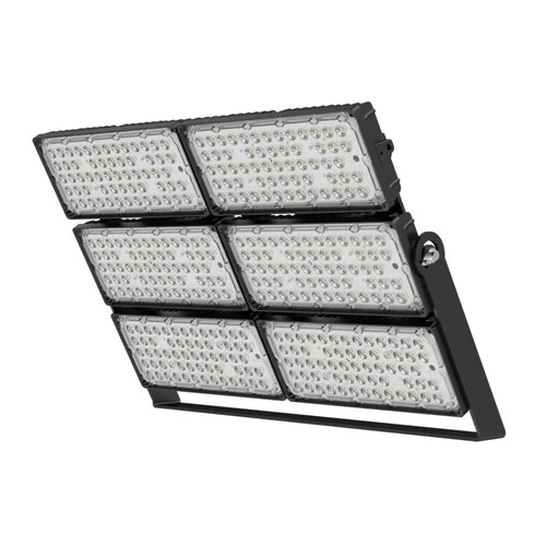 Integral LED Precision Pro Ii Floodlight 1200W 186000Lm 4000K Polarised 50 Beam 155Lm/W Ip66 Ik10 Integral Led Black - ILFLD414