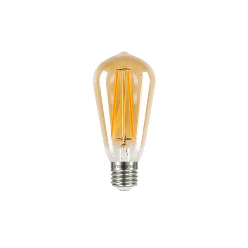 Integral LED Sunset St64 Bulb E27 170Lm 2.5W 1800K Non-Dimm 300 Beam Amber Integral - DISCONTINUED
