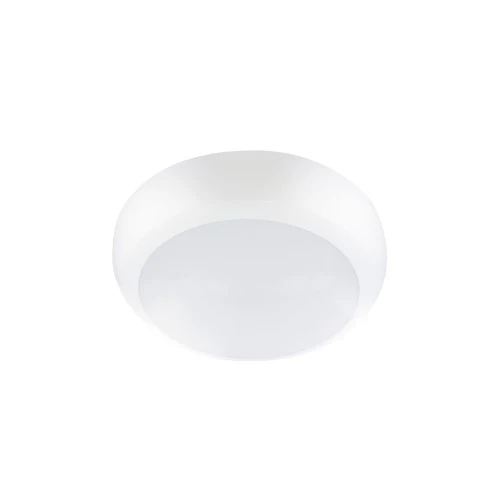 Integral LED Tough Shell Pro Bulkhead Emergency 3Hr 325Mm Dia Ip65 8/12/16W 3000/4000/6000K Ik10 110 Beam Non-Dimm White 120Lm/W  - ILBHA071
