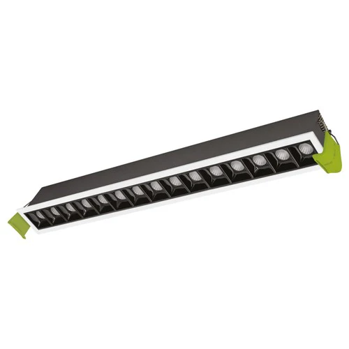 Integral LED Tracelux 30W 15 Light 4000K 45Mm Width Recessed Linear Downlight Led 405Mm By 37Mm Cutout Cri90 Ip20 2500Lm 30 Deg Beam 83Lm/W White Bezel Without Outer Cover Without Driver - ILDLTR006