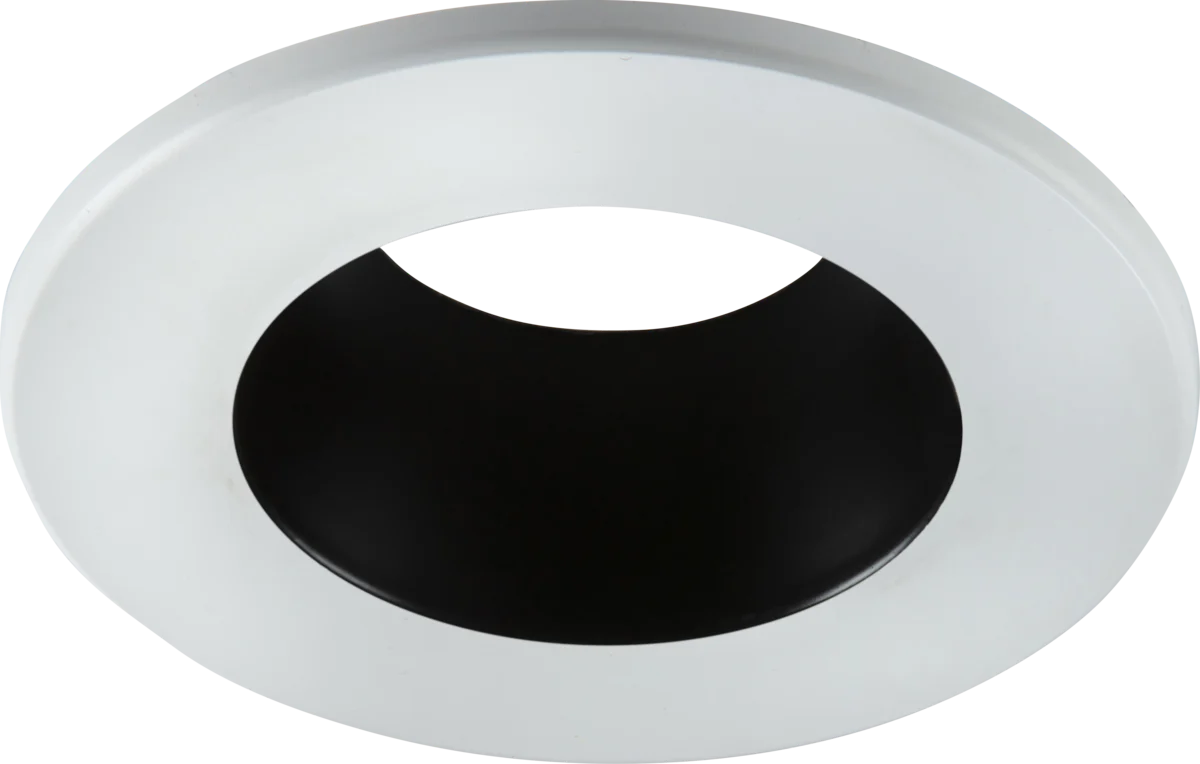 Knightsbridge CYRAGBZWB CyroLED Anti-Glare Bezel - White with Black Baffle