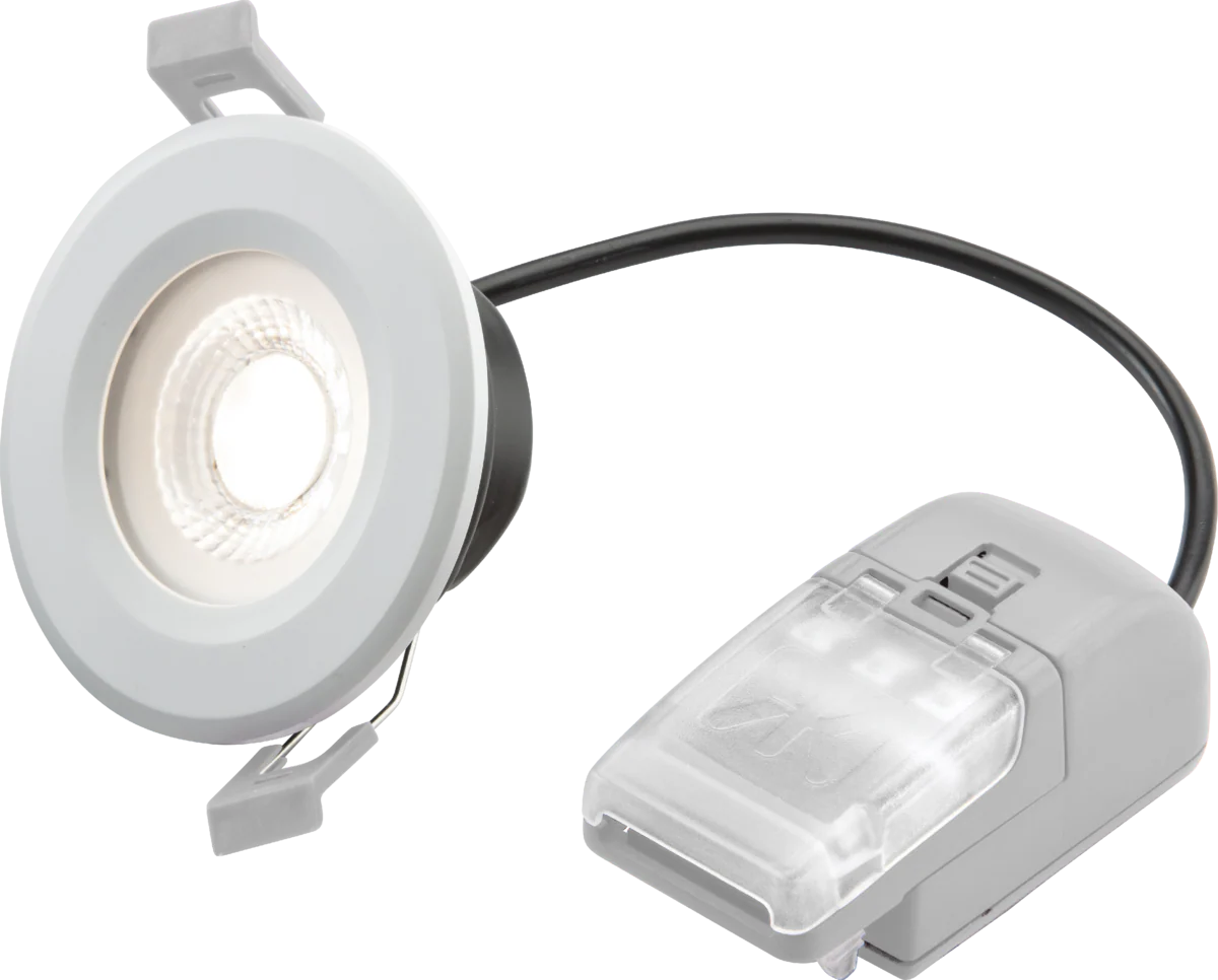 Knightsbridge CYRF CyroLED Fixed - Fire Rated IP65 Downlight with 2 x Wattage and 4 x CCT - No Bezel