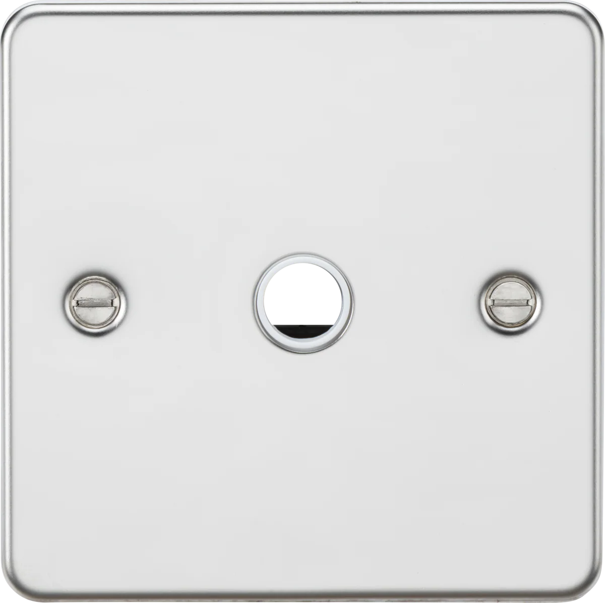 Knightsbridge FP8342PC 20A Flex Outlet Plate - Polished Chrome