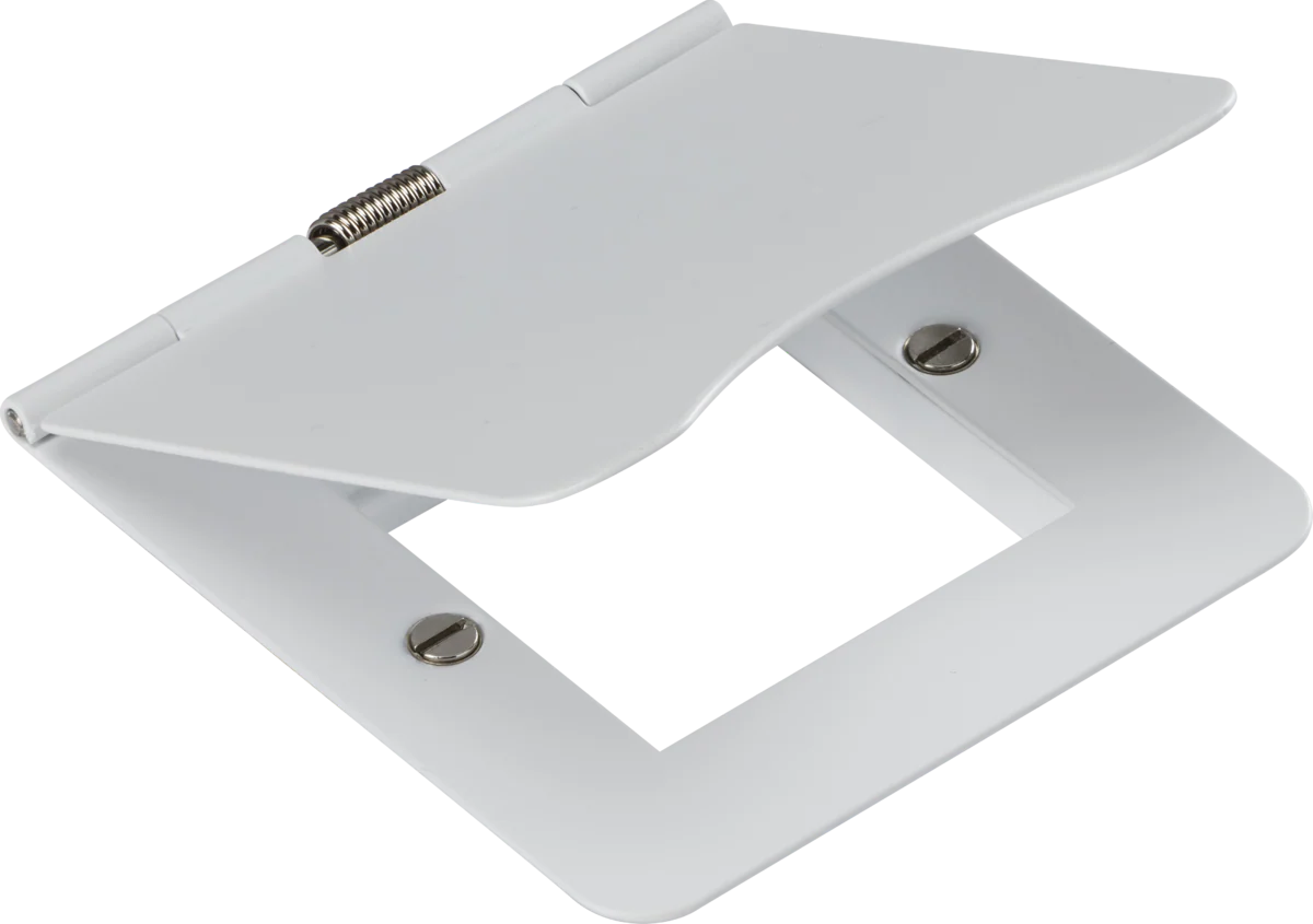 Knightsbridge FPF2GMW 2G Modular floor plate - matt white