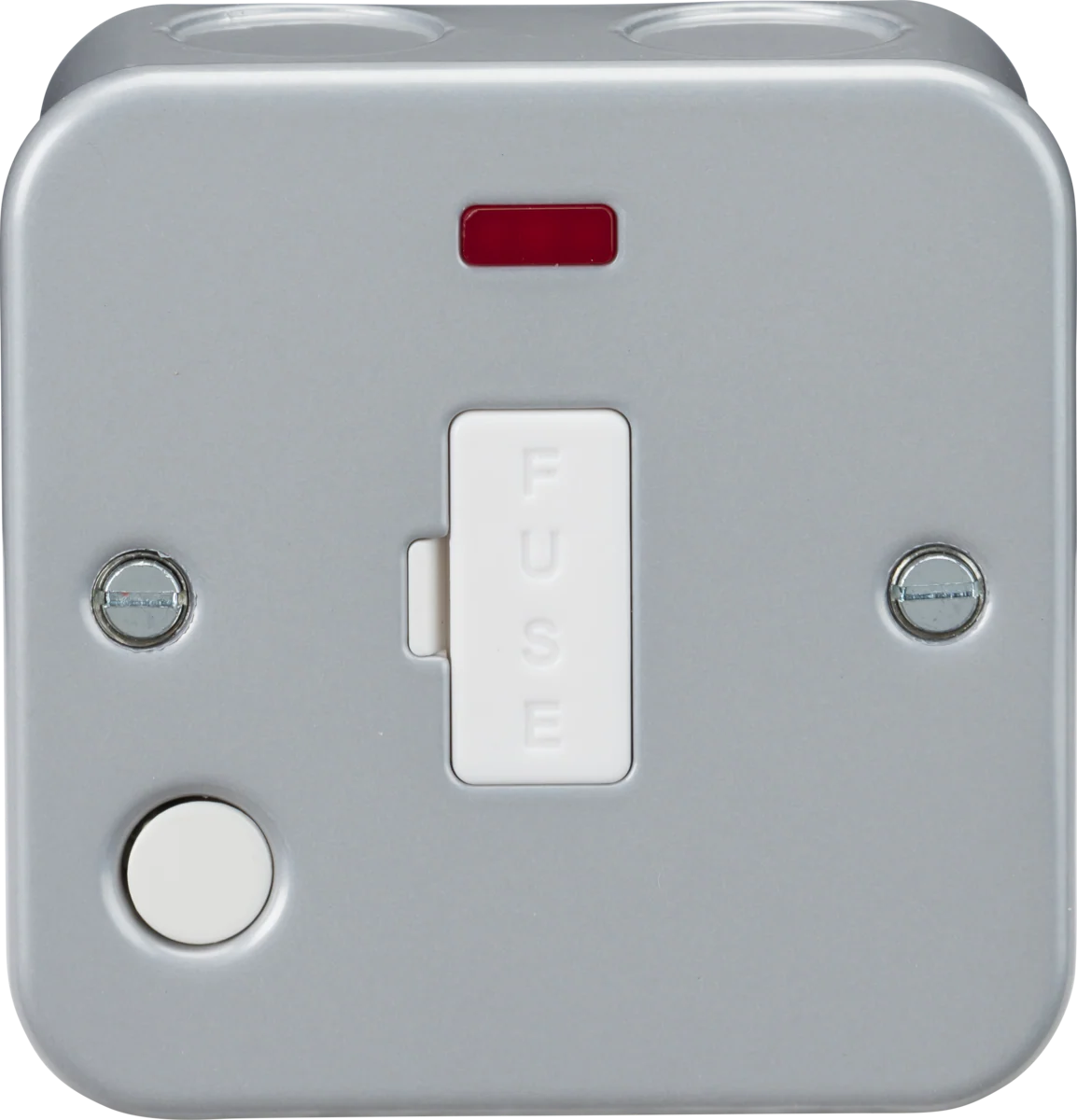 Knightsbridge M6000NF 13A Unswitched Fused Spur with Neon and Flex Outlet