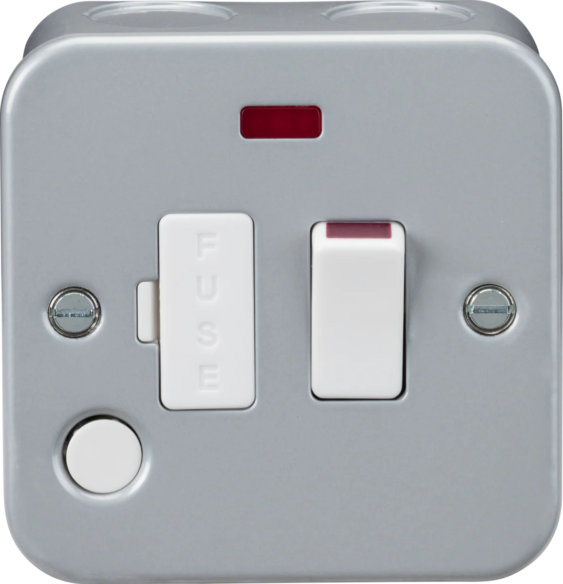 Knightsbridge M6300NF 13A Switched Fused Spur with Neon and Flex Outlet