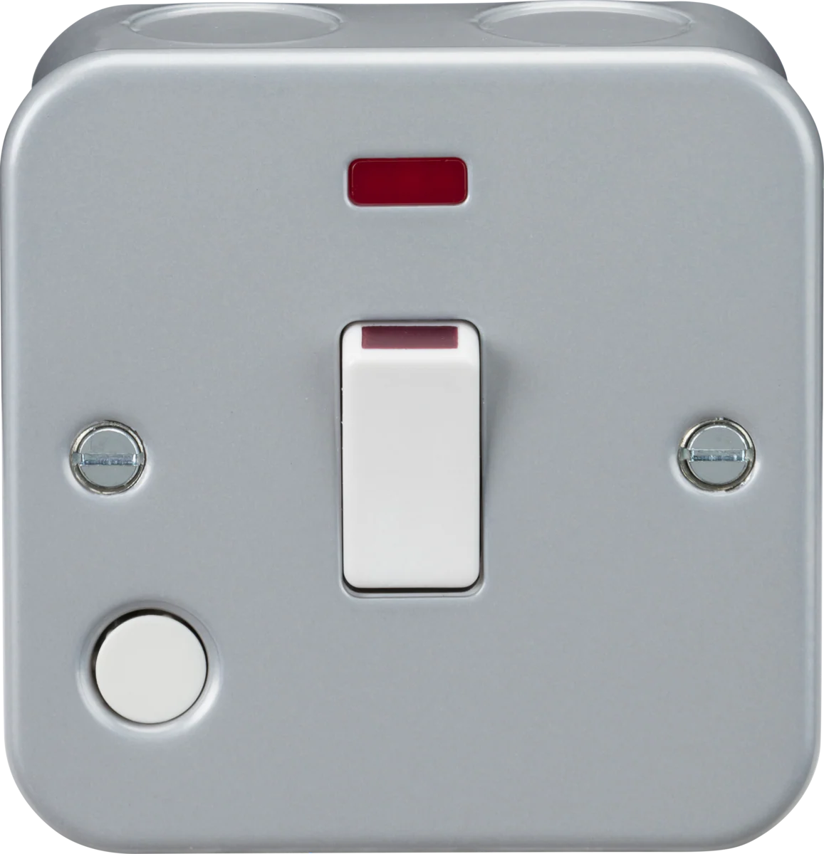 Knightsbridge M8341NF 20A 1G DP Switch with Neon and Flex Outlet