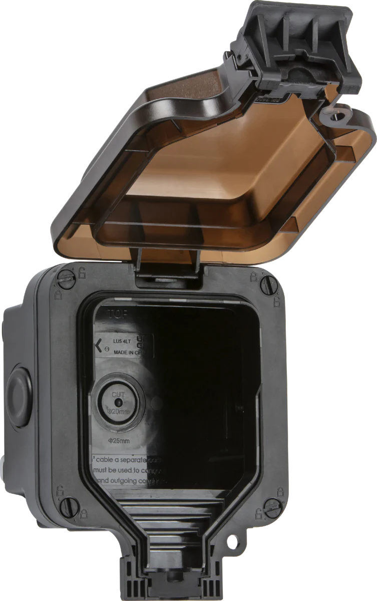 Knightsbridge OP7E IP66 1G Empty Outdoor Enclosure