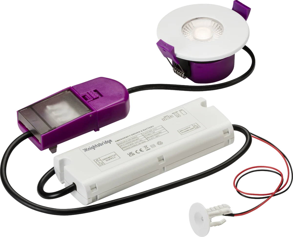 Knightsbridge SPKEVEMKIT 230V 2W SpektroLED Evo Emergency Kit