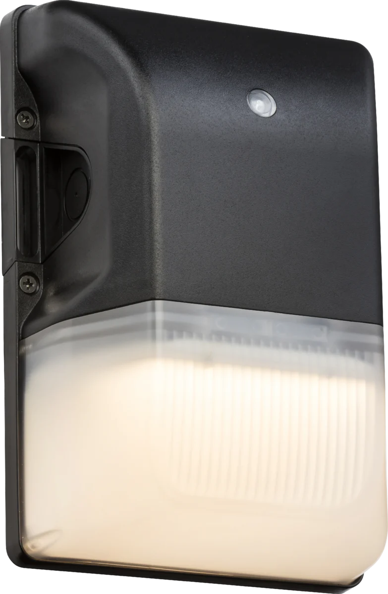 Knightsbridge WPCWAEM 230V IP65 2 x Wattage and 3 x CCT Adjustable LED Wall Pack with Photocell Sensor and Emergency