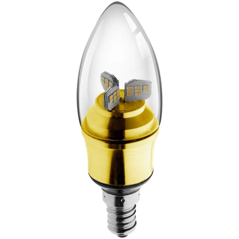 Kosnic KDIM5.5CND/E14-BAS-N27 5.5W LED E14/SES Candle Warm White