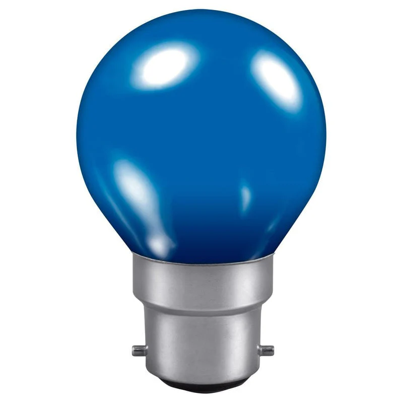 Kosnic KLED01GLF/B22-BL  1W LED BC/B22 Golf Ball Blue
