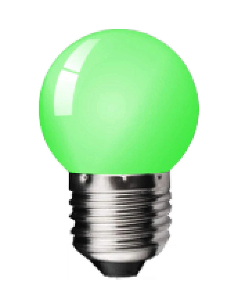 Kosnic KLED01GLF/E27-GREEN  1W LED ES/E27 Golf Ball Green