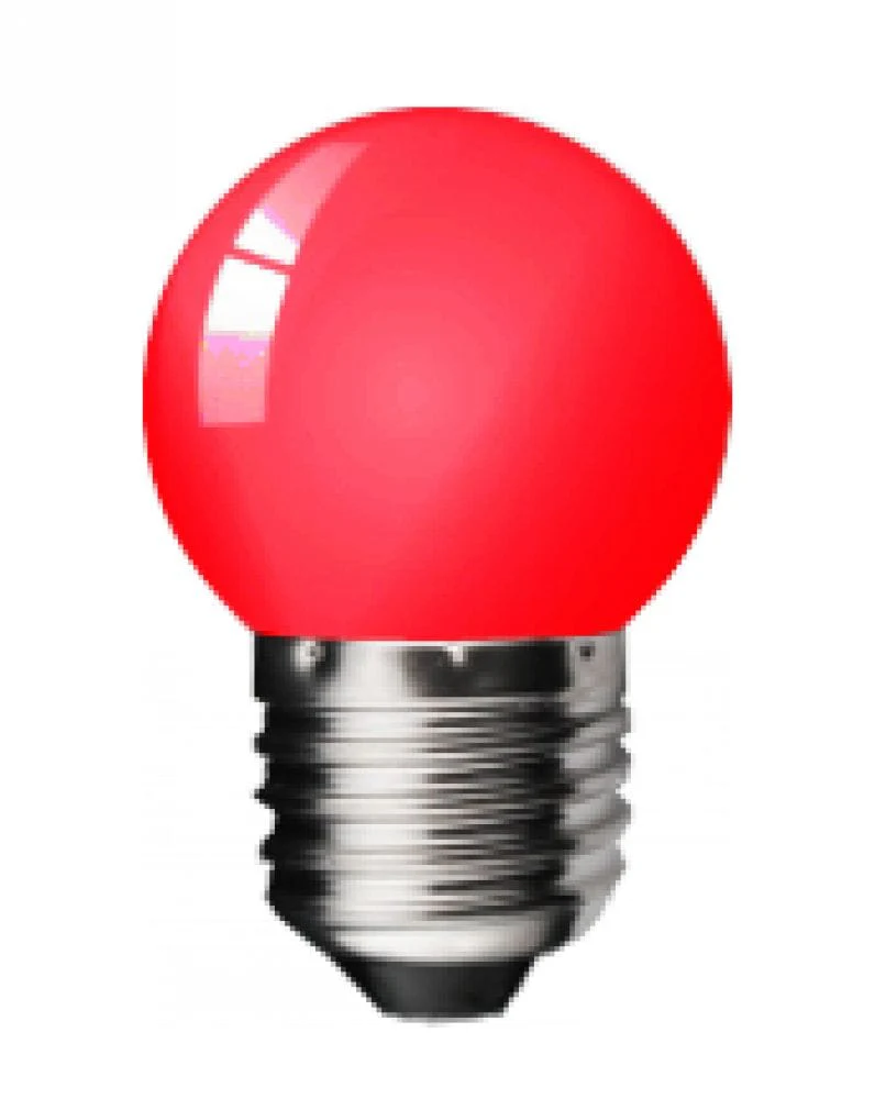 Kosnic KLED01GLF/E27-RE  1W LED 2D/2Pin Golf Ball Red