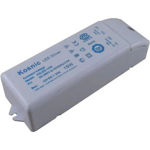 KOSNIC - KLED15DRV-KO Constamt Voltage LED Driver Max 15w