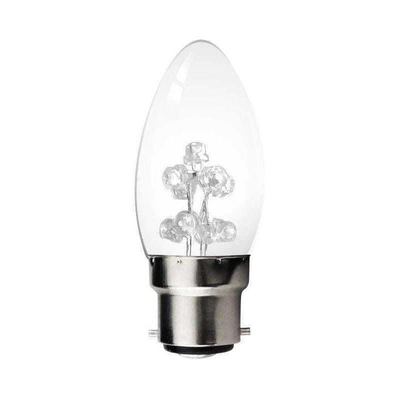 Kosnic KSTR01CND/E14-827 1W LED E14/SES Candle Warm White