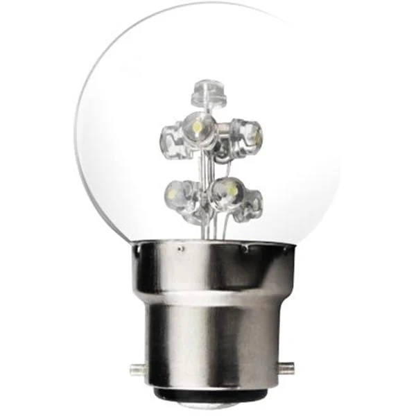 Kosnic KSTR01GLF/B22-840 1W LED BC/B22 Golf Ball Cool White