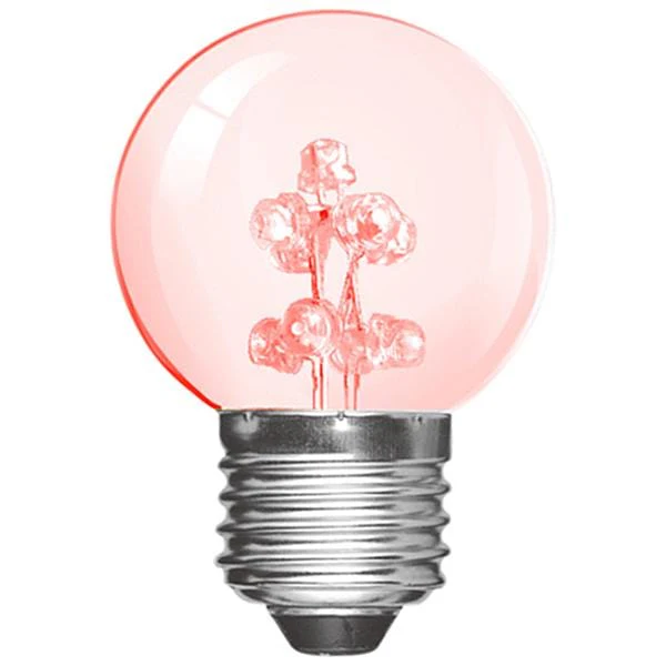 Kosnic KSTR01GLF/E27-Orange 1W LED Effect Startree ES/E27 Golf Ball Orange