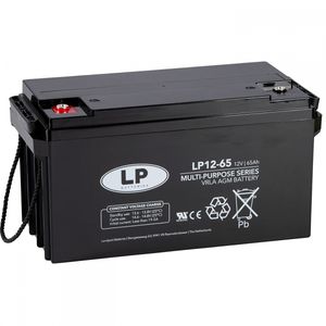 LANDPORT LP12-65 MULTIPURPOSE VRLA BATTERY