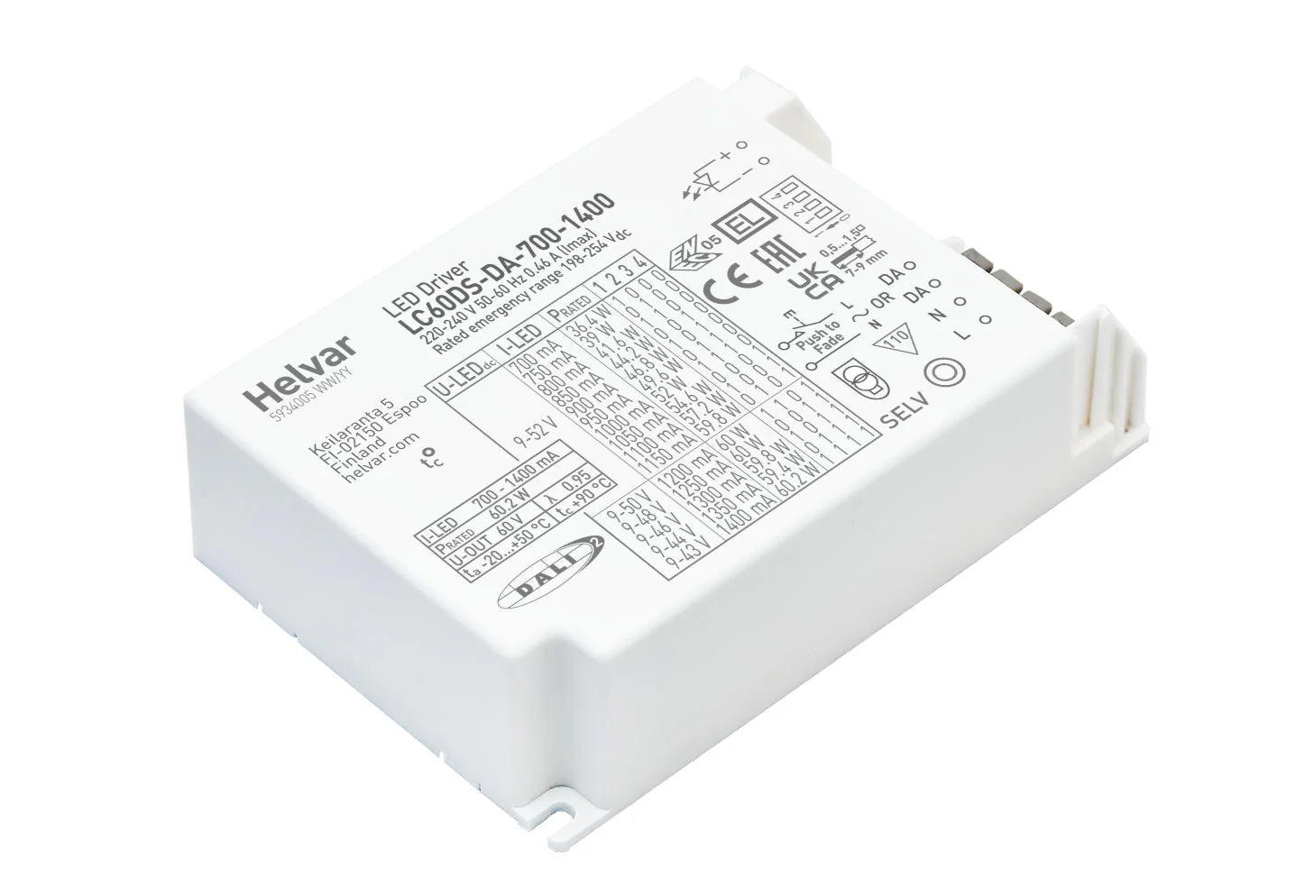 LC60DS-DA-700-1400