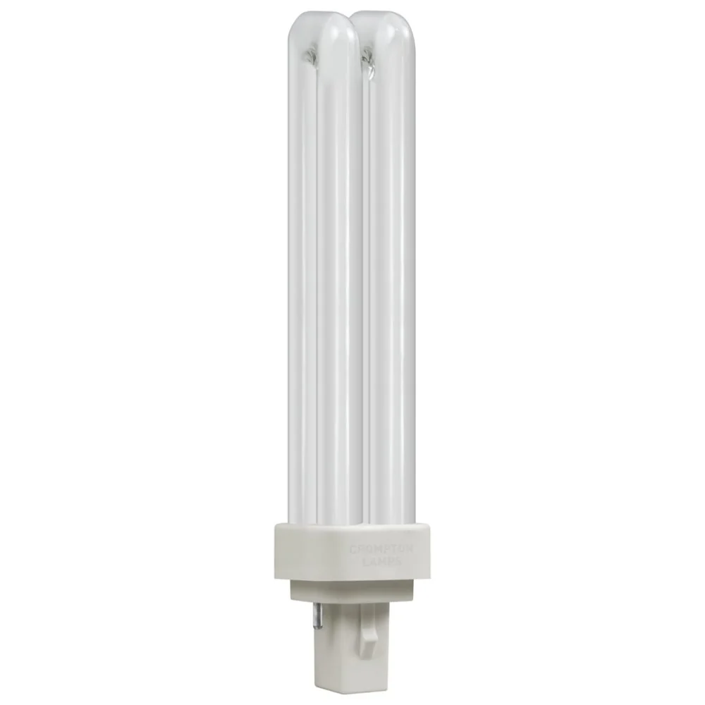 LED CFL Double Turn D Type - 6W - 4000K - G24D/Q