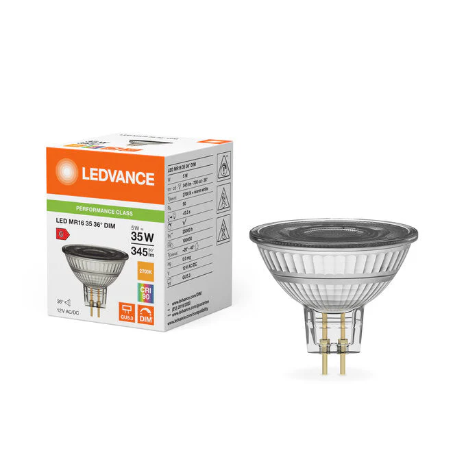 LED MR16 35 36° DIM P 5W 927 GU5.3