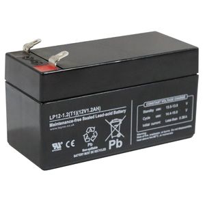 Leoch  LP12-1.2 12V 1.2AH SEALED BATTERY