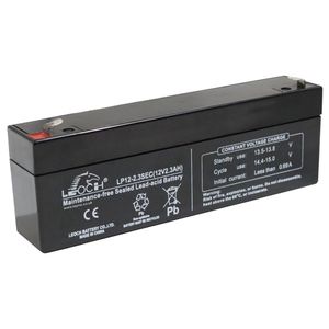 Leoch LP12-2.3 SEC 12V 2.3AH SEALED BATTERY - DISCONTINUED
