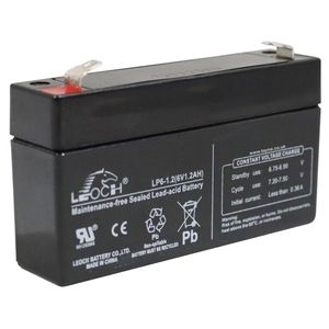 Leoch LP6-1.2 6V 1.2AH SEALED BATTERY