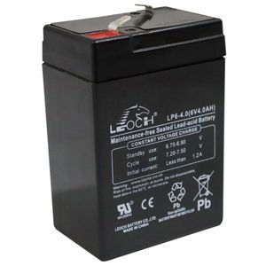 Leoch  LP6-4.0 6V 4AH SEALED BATTERY