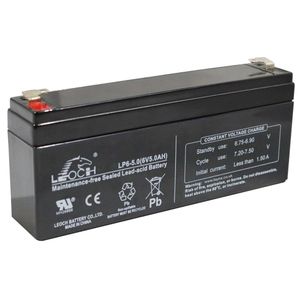 Leoch  LP6-5.0 6V 5AH SEALED BATTERY