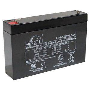 Leoch  LP6-7.0 6V 7AH SEALED BATTERY