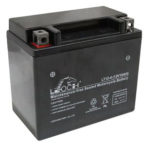 Leoch LT12-4 POWERSTART AGM MOTORCYCLE BATTERY EB12-4-1 LTX12-BS