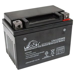 Leoch LT4-3 POWERSTART AGM MOTORCYCLE BATTERY