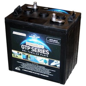 LEOCH POWABLOC GTP 6215 GEL DEEP CYCLE BATTERY 6V 215AH (T105)