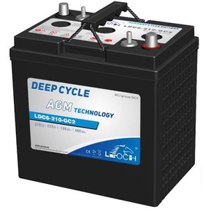 LEOCH SUPERIOR LEAD CARBON AGM 6V 231AH BATTERY LDC6-210-GC2