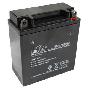 Leoch YB5L-B POWERSTART AGM MOTORCYCLE BATTERY LT5A-3