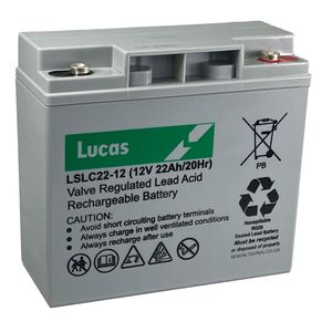 Lucas 22AH MOBILITY BATTERY LSLC22-12