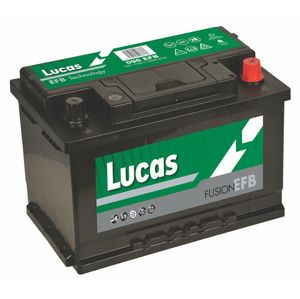 Lucas LE096 LUCAS EFB START STOP CAR BATTERY 12V 70AH