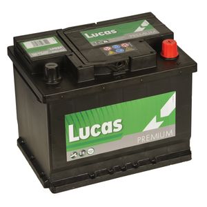 Lucas LP027 LUCAS PREMIUM CAR BATTERY 12V 60AH