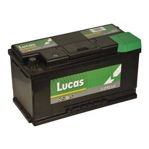Lucas LS019 SUPREME CAR BATTERY 12V 100AH