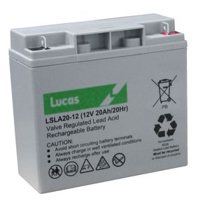 Lucas LSLA20-12 SLA BATTERY 12V 20AH