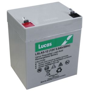 Lucas LSLA5-12 LUCAS SLA BATTERY 12V 5AH