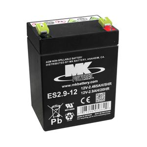 MK ES2.9-12 SEALED AGM VRLA BATTERY 12V 2.9AH